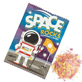 スペース ロックス ポッピング キャンディ (36 パック) グレープ、ストロベリー、ラズベリー味 Space Rocks Popping Candy (36 packs) Grape, strawberry and raspberry flavors