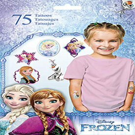 トレンド インターナショナル ディズニー アナと雪の女王 スタンダード タトゥー 75 カウント バッグ Trends International Disney Frozen Standard Tattoo 75 Count Bag