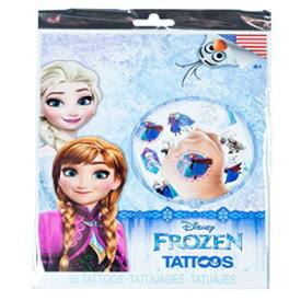 Savvi ディズニー テンポラリー タトゥー 50 個セット ディズニー アナと雪の女王 Savvi Disney Temporary Tattoos, Set of 50, Disney Frozen