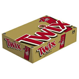 TWIX キャラメルチョコレートクッキーキャンディバーバルクパック、シェアサイズ、3.02オンスバー(24個パック) TWIX Caramel Chocolate Cookie Candy Bar Bulk Pack, Share Size, 3.02 oz Bar (Pack of 24)