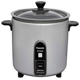 パナソニック ミニ炊飯器 (1.5合 / 225g) SR-MC03-S (シルバー)【日本国内正規品】【日本から発送】 Panasonic Mini Cooker (1.5Go / 225g) SR-MC03-S (SILVER)【Japan Domestic Genuine Products】 【Ships from Japan】