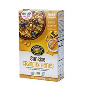 Nature's Path オーガニックグルテンフリーシリアル、クランチーハニーサンライズ、10.6オンス Nature's Path Organic Gluten-Free Cereal, Crunchy Honey Sunrise, 10.6 Ounce
