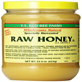 YS Eco Bee Farms 生蜂蜜 - 22 オンス (4 パック) Y.S. Eco Bee Farms Raw Honey - 22 oz (4 Pack)