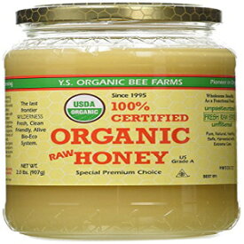 YS Organic Bee Farms 100％認定オーガニックハニー32オンス YS Organic Bee Farms 100% Certified Organic Honey 32 Oz