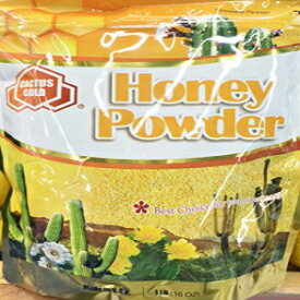 16オンスサボテンゴールドハニーパウダー（2パック） 16oz Cactus Gold Honey Powder (Pack of 2)