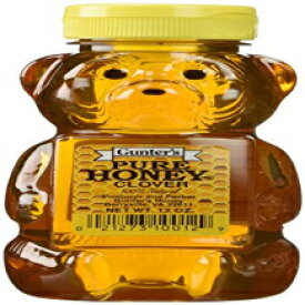 ガンターズクローバー ハニーベア 12オンス (16個パック) Gunter's Clover Honey Bears, 12 Oz (Pack of 16)