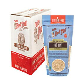 Bob's Red Mill グルテンフリー オーツブラン、16 オンス (4 個パック) Bob's Red Mill Gluten Free Oat Bran, 16-ounce (Pack of 4)