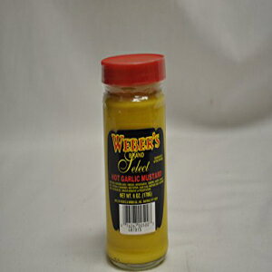 obt@[Y IE EF[o[Y uh ZNg zbg K[bN }X^[h 6IX Buffalo's Own Weber's Brand Select Hot Garlic Mustard 6oz.