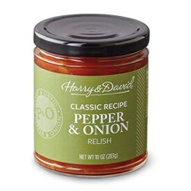 ハリー＆デイビッド クラシック レシピ ペッパー＆オニオン レリッシュ (10 オンス) Harry & David Classic Recipe Pepper & Onion Relish (10 Ounces)