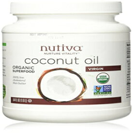 Nutiva バージン ココナッツ オイル オーガニック - 54 fl oz - Nutiva Nutiva Virgin Coconut Oil Organic - 54 fl oz - Nutiva