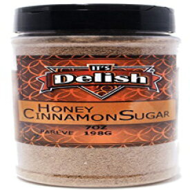 Its Delishのハニーシナモンシュガー、7オンス。中瓶 Honey Cinnamon Sugar by Its Delish, 7 Oz. Medium Jar