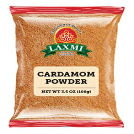 Laxmi グラウンドカルダモンパウダー、伝統的なインド料理スパイス - 3.5オンス Laxmi Ground Cardamom Powder, Traditional Indian Cooking Spices - 3.5oz