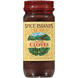 スパイスアイランズグラウンドクローブ、1.9オンス（3パック） Spice Islands Ground Cloves, 1.9 oz (Pack of 3)