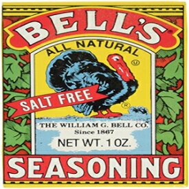 Bells Bell'S 鶏肉調味料、1オンス箱 (6個パック) Bells Bell'S Poultry Seasoning, 1-Ounce Boxes (Pack of 6)