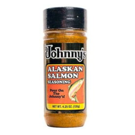 Johnny's アラスカン サーモン シーズニング、4.25 オンス Johnny's Alaskan Salmon Seasoning, 4.25 oz.