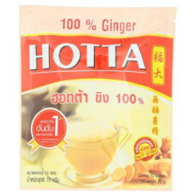 Hotta 100% Ginger Instant Ginger Beverage 7g X 30pcs By Thaidd