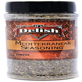 It's Delish の地中海調味料、5 オンス 中瓶 Mediterranean Seasoning by It's Delish, 5 Oz. Medium Jar