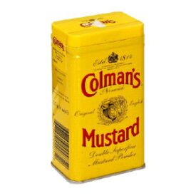 コールマンズ ホット アンド ドライ マスタード、113.4g (12 個パック) Colman's Hot and Dry Mustard, 4.0 Ounce (Pack of 12)