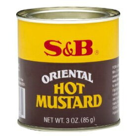 S&B マスタードパウダー、3 オンス (12 個パック) S&B Mustard Powder, 3 oz (Pack of 12)