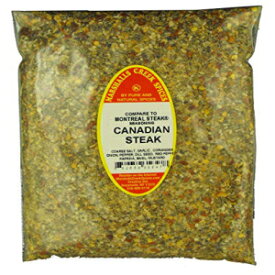 カナディアン ステーキ シーズニング - 詰め替え - (食品グレードのヒートシールパウチに新鮮に詰められたモントリオール ステーキ シーズニング 368.5g と比較) Marshall's Creek Spices CANADIAN STEAK SEASONING - REFILL- (compare to Montreal