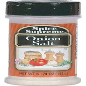 スパイススプリームオニオンソルト - 148.8g。(6個入り) DDI Spice Supreme Onion Salt - 5.25 oz. (Pack Of 6)