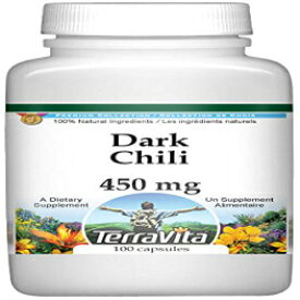 ダークチリ - 450 mg (100 カプセル、ZIN: 519706) - 2 パック Dark Chili - 450 mg (100 Capsules, ZIN: 519706) - 2 Pack