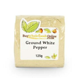 Buy Whole Foods Pepper White Ground (125g)