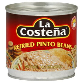 ラ コステナ リフライド ピント ビーンズ、399.7g (12 個パック) La Costena Refried Pinto Beans, 14.1000-ounces (Pack of12)