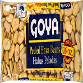 Goya Foods 皮をむいたそら豆、乾燥、16 オンス (24 個パック) Goya Foods Peeled Fava Beans, Dry, 16 Ounce (Pack of 24)