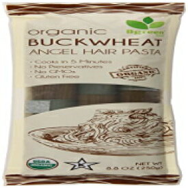 Bgreen オーガニックそば粉エンジェルヘアパスタ、8.8オンス（12個パック） Bgreen Organic Buckwheat Angel Hair Pasta, 8.8 Ounce (Pack of 12)