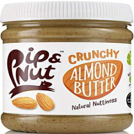 ピップ&ナッツ クランチアーモンドバター 225g Pip & Nut Crunchy Almond Butter 225g