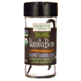 Frontier Natural Products バニラビーンズホール、Og、1 個 Frontier Natural Products Vanilla Bean Whole, Og, 1-Count