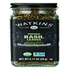 Watkins オーガニックバジル、0.71 オンス、3 個 Watkins Organic Basil, 0.71 Ounce, 3 Count