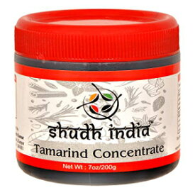 Shudh India | Tamarind Concentrate Paste | Imli | Sweet and Sour Sauce for Indian Chutney and Thai curry | All Natural | Vegan | Gluten Free | No Colours and Sugar Added |