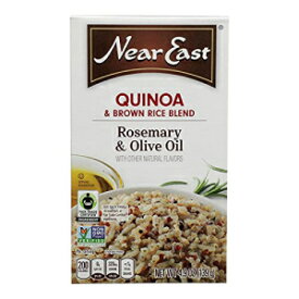 Near East Food Products ローズマリーとオリーブオイルのキヌア、4.8 オンス - 1 ケースあたり 12 個。 Near East Food Products Rosemary and Olive Oil Quinoa, 4.8 Ounce - 12 per case.
