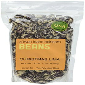 エアルーム クリスマス リマ ビーンズ アイダホ 2 個パック 各 566 g 20 オンス Heirloom Christmas Lima Beans Idaho Pack of 2 566 g 20 oz each