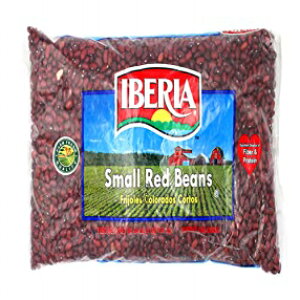 CxAA4|hA̒AȒPA@ۂƃJELxAJ[AᎉbHi Iberia Small Red Beans, 4 lb, Long Shelf Life Small Red Beans with Easy Storage, Rich in Fiber & Pota