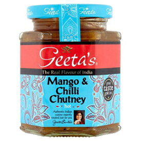 ジータのマンゴー＆チリチャツネ - 300g Geeta's Mango & Chilli Chutney - 300g