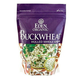 Eden オーガニックそば殻付き全粒穀物、16 オンス (パック - 3) Eden Organic Buckwheat Hulled Whole Grain, 16 OZ (Pack - 3)
