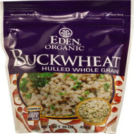 Eden Foods オーガニックそば殻付き全粒穀物 -- 16 オンス - 2 個 Eden Foods Organic Buckwheat Hulled Whole Grain -- 16 oz - 2 pc