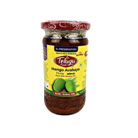 テルグ語、マンゴーピクルス、300 グラム (gm) Telugu, Mango Pickle, 300 Grams(gm)