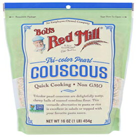 トリカラーパールクスクス、16オンス（1パック） Tri-Color Pearl Couscous, 16 Ounce (Pack of 1)