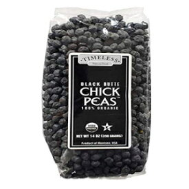 タイムレスブラックビュートひよこ豆、14オンス、USDAオーガニック（2個パック） Timeless Black Butte Chickpeas, 14 Ounces, USDA Organic (Pack of 2)