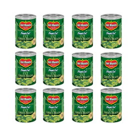 DEL MONTE フレッシュカット ブルーレイク カットインゲン 野菜缶詰、12パック、14.5オンス缶 DEL MONTE FRESH CUT BLUE LAKE Cut Green Beans Canned Vegetables, 12 Pack, 14.5 oz Can