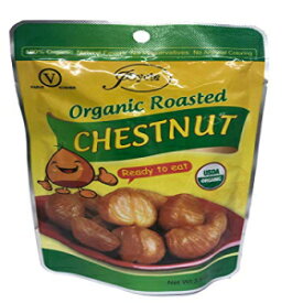 Joycie Foods Joycie Organic Whole Roasted and Peeled Chestnuts 3.5-Ounce Bags (Pack of 3)