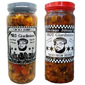 グルメ オリーブ オイル マイルド アンド ホット ジャルディニエラ コンボ パック Gourmet Olive Oil Mild And Hot Giardiniera Combo Pack