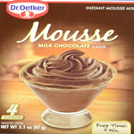 DR OETKER ムース チョコレート ミルク、3.1 オンス DR OETKER Mousse Chocolate Milk, 3.1 Ounces