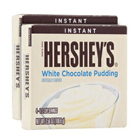 Hershey's インスタント ホワイト チョコレート プディング ミックス、3.56 オンス Hershey's Instant White Chocolate Pudding Mix, 3.56 oz