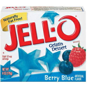 [[A[`fU[gAx[u[ (2pbN) Jell-o, Gelatin Dessert, Berry Blue (Pack of 2)