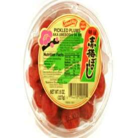 赤梅干し - 8.46オンス (1パック) Aka Umeboshi (Pickled Plums) - 8.46oz (Pack of 1)